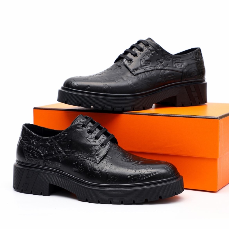 H**mes leather shoes
